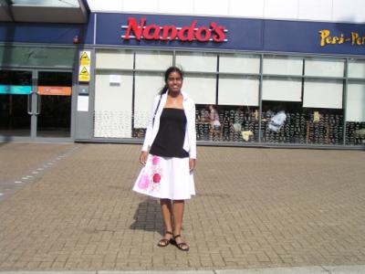 Anesa in front of Xscape